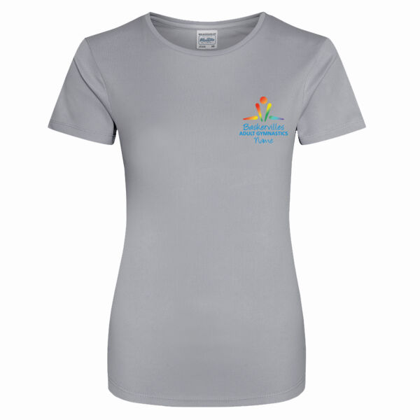 Ladies Adult Gymnastics T-Shirt Thumbnail
